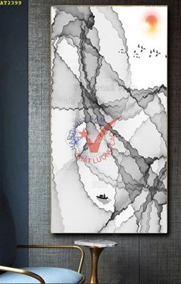 File in ấn File tranh hiện đại Sơn Dầu AT2399 (bản gốc) sắc nét