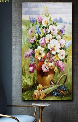 Tải file File tranh hiện đại Sơn Dầu AT2470 (ảnh gốc) in tranh kính