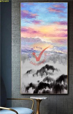 File tranh File tranh hiện đại Sơn Dầu AT2499 (gốc) chủ đề động vật