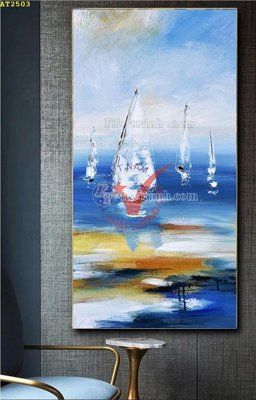 File gốc File tranh hiện đại Sơn Dầu AT2503 (AI/EPS) cho in ấn