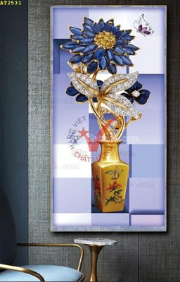 File PSD File tranh hiện đại Sơn Dầu AT2531 (bản gốc) chất lượng nhất