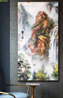 Hình ảnh file gốc File tranh hiện đại Sơn Dầu AT2534 cho in UV