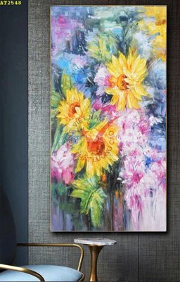 File gốc File tranh hiện đại Sơn Dầu AT2548 (chuẩn màu) cho in offset