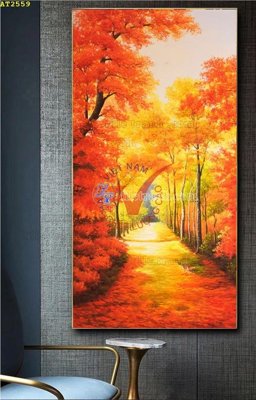 File in ấn cao cấp File tranh hiện đại Sơn Dầu AT2559 (file gốc)