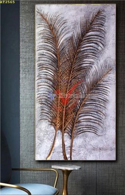 File gốc File tranh hiện đại Sơn Dầu AT2565 (cho in ấn) độc quyền