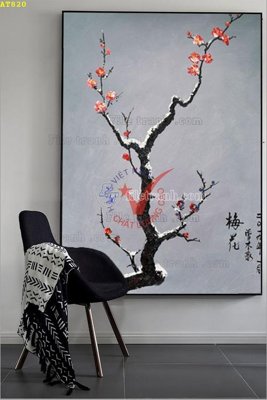 Ảnh mô tả file gốc in mica File tranh hiện đại Sơn Dầu AT820