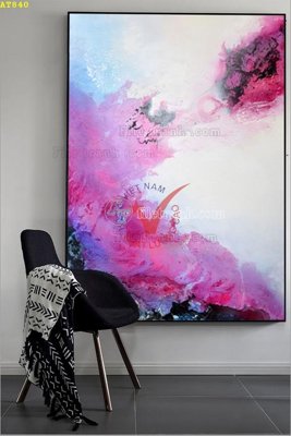 File gốc File tranh hiện đại Sơn Dầu AT840 (cho in ấn) độc quyền