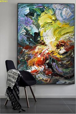 File gốc File tranh hiện đại Sơn Dầu AT843 (in ấn) không giới hạn