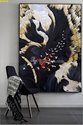 File in lụa File tranh hiện đại Sơn Dầu AT869 (phong cảnh) File tranh hiện đại Sơn Dầu AT869