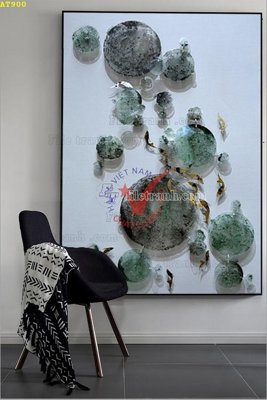 File tranh File tranh hiện đại Sơn Dầu AT900 (ảnh gốc) in trần 3D