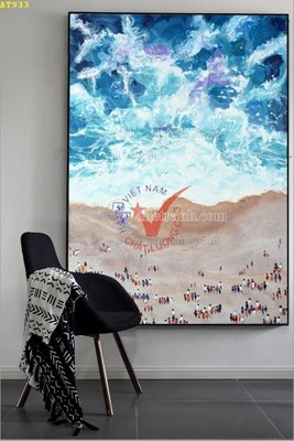 File in lụa File tranh hiện đại Sơn Dầu AT933 (tân cổ điển) File tranh hiện đại Sơn Dầu AT933