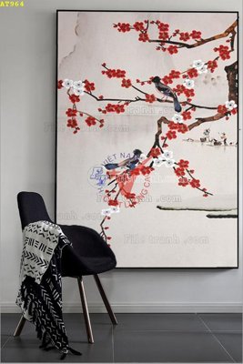 File in ấn File tranh hiện đại Sơn Dầu AT964 (bản gốc) chất lượng cao