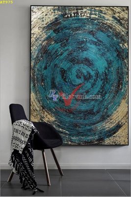 File gốc File tranh hiện đại Sơn Dầu AT975 (cho in UV) siêu nét