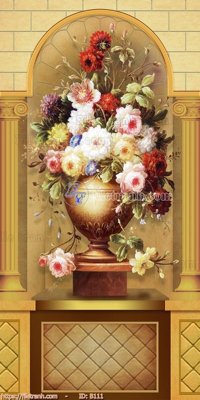 Tải về hình ảnh gốc file gốc bình hoa B111 sắc nét