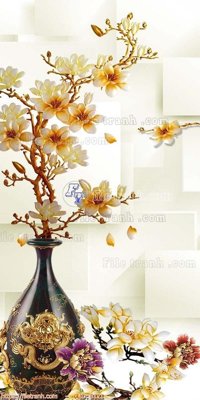 File gốc in ấn file gốc bình hoa B121 (sẵn sàng tải về)