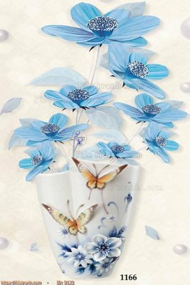 File ảnh gốc file gốc bình hoa B132 không vỡ nét