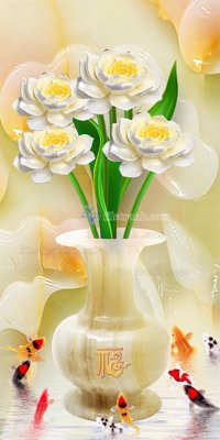 Tệp tin gốc file gốc bình hoa B147 (chất lượng) file gốc bình hoa B147