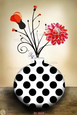 File PSD file gốc bình hoa B213 (bản gốc) cho nhà in