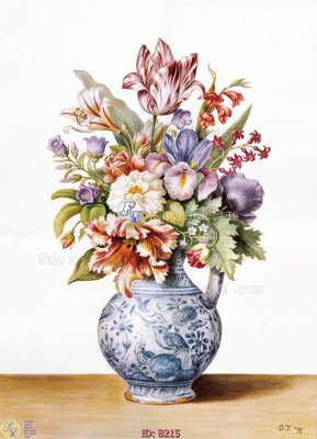 Tải file file gốc bình hoa B215 (ảnh gốc) in gạch men