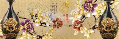 Tải file File tranh bình hoa B453 (gốc) làm file thiết kế