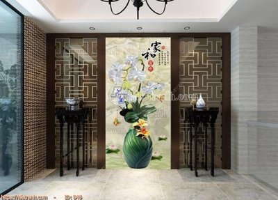 File gốc file gốc bình hoa B46 (cho in ấn) từ kho Filetranh