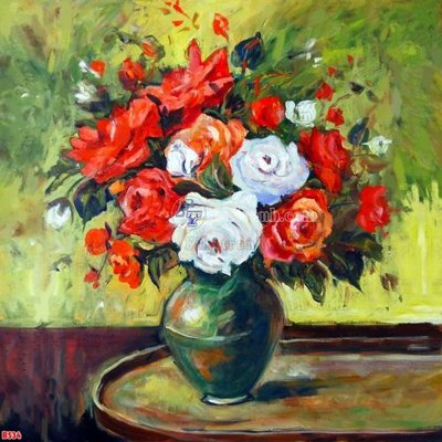 File PSD File tranh bình hoa B534 (gốc) tách lớp chi tiết