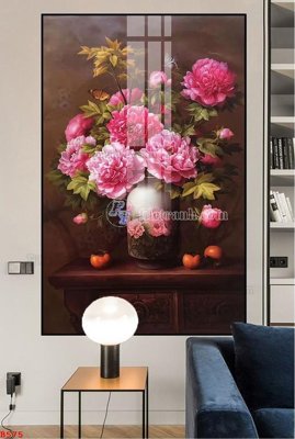 Download file tranh File tranh bình hoa B575 (file gốc PSD)