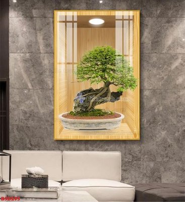 File in mica File tranh bình hoa 5D ô trưng bày đèn rọi B5D295 (bản gốc) sắc sảo