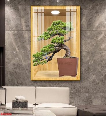 File tranh File tranh bình hoa 5D ô trưng bày đèn rọi B5D296 (gốc) chủ đề thành phố