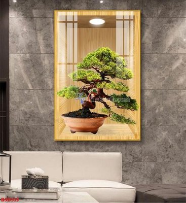 Tải file File tranh bình hoa 5D ô trưng bày đèn rọi B5D315 (PSD) cho in tranh kính