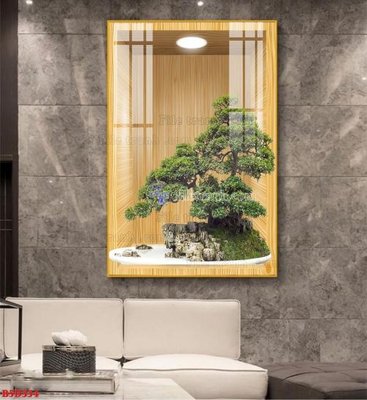 File in ấn File tranh bình hoa 5D ô trưng bày đèn rọi B5D334 (bản gốc) cao cấp