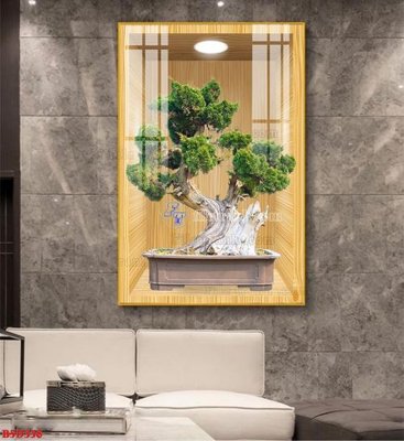 Download file File tranh bình hoa 5D ô trưng bày đèn rọi B5D338 (chuẩn in) chất lượng cao