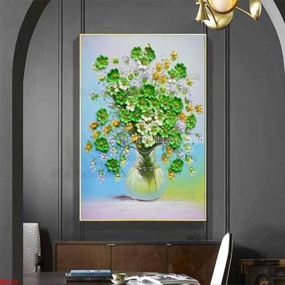 File PSD File tranh bình hoa B610 (bản gốc) cho nhà in