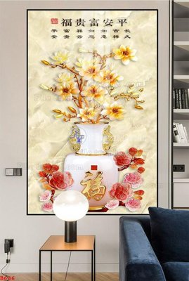 Download file File tranh bình hoa B636 (chất lượng in ấn)