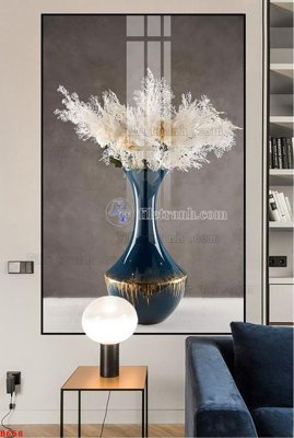 Download file File tranh bình hoa B658 (chất lượng in ấn)