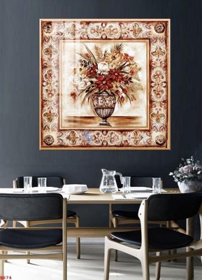 Tải file File tranh bình hoa B674 (gốc) làm file in ấn