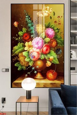 Tải file File tranh bình hoa B685 (ảnh gốc) file AI/EPS