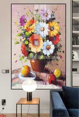 File gốc in ấn File tranh bình hoa B720 chất lượng vượt trội