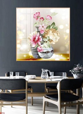 File gốc File tranh bình hoa B791 (PSD/TIFF) độ phân giải cao