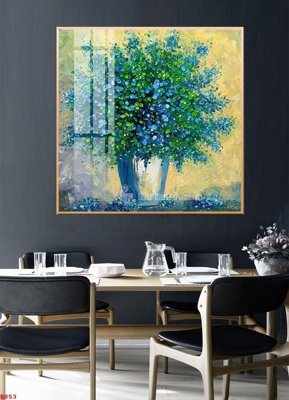 File PSD File tranh bình hoa B853 (gốc) cho designer