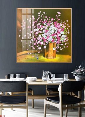 File PSD File tranh bình hoa B892 (bản gốc) độ phân giải cao