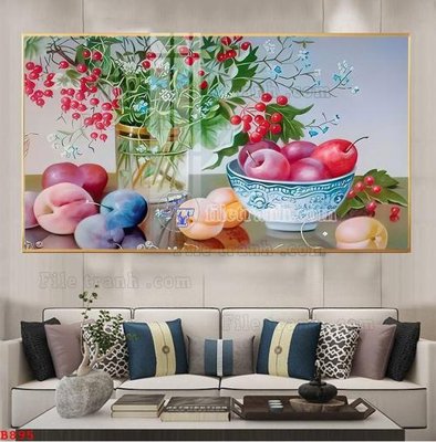 Tải file gốc File tranh bình hoa B895 (in không vỡ ảnh)