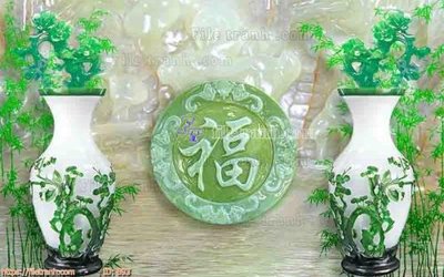 File tranh quảng cáo file gốc bình hoa B93 (download file gốc)