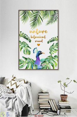 File gốc File tranh bộ bắc âu BA537 (trang trí) phòng ngủ