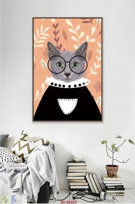 File tranh File tranh bộ bắc âu BA624 (bản gốc) in lụa 3D