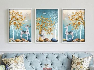 File tranh PSD File tranh bộ bắc âu BA695 chất lượng cao