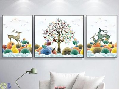 File PSD File tranh bộ bắc âu BA699 (bản gốc) độ phân giải cao