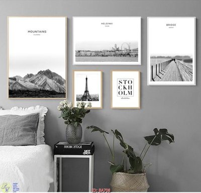 File gốc in ấn File tranh bộ bắc âu BA708 chuẩn màu CMYK