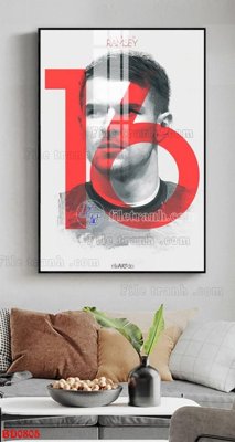 File gốc File tranh treo bóng đá BD805 (in mica) trang trí