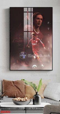 File gốc File tranh treo bóng đá BD820 (in mica) trang trí